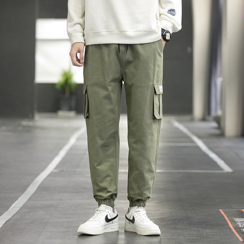 Men’s Cargo Pants – Casual Slim Fit Streetwear Tactical Trousers