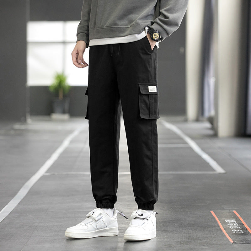 Men’s Cargo Pants – Casual Slim Fit Streetwear Tactical Trousers