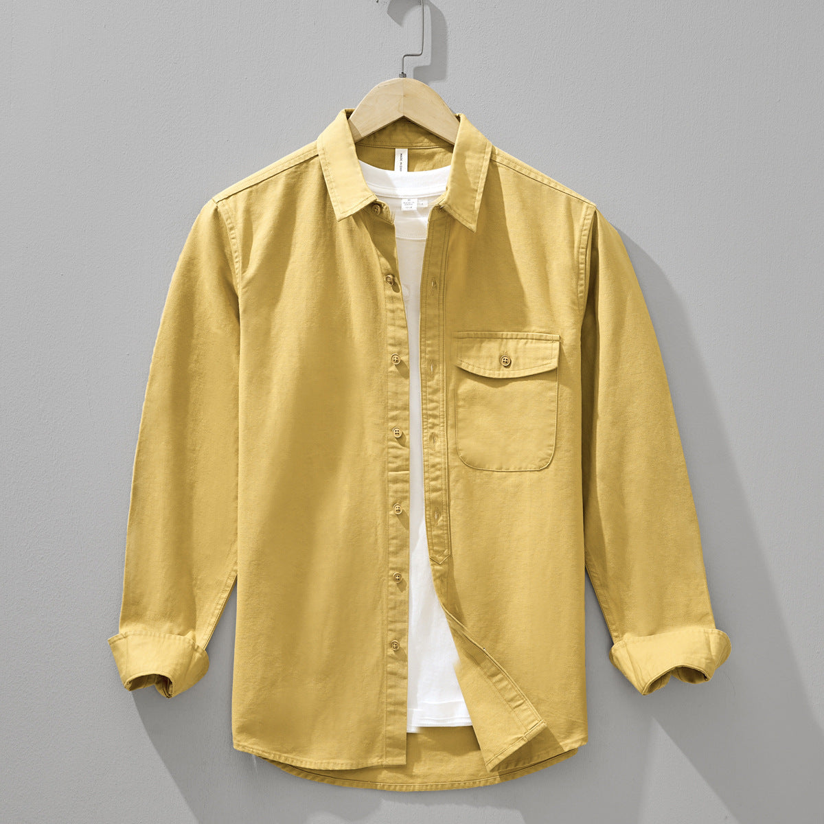 Men’s Lightweight Button-Up Shirt – Casual Everyday Essential