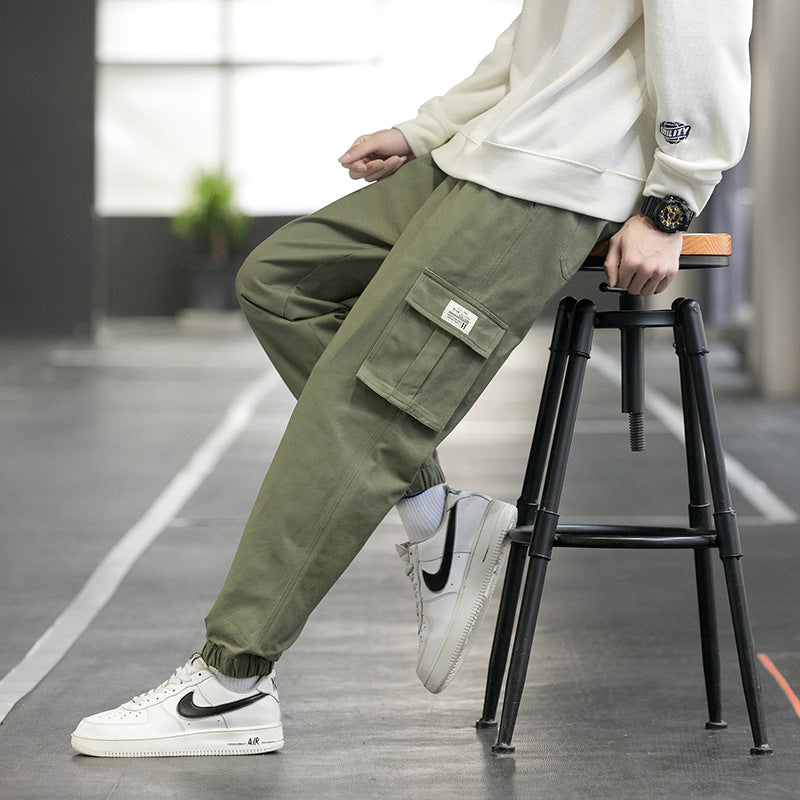 Men’s Cargo Pants – Casual Slim Fit Streetwear Tactical Trousers